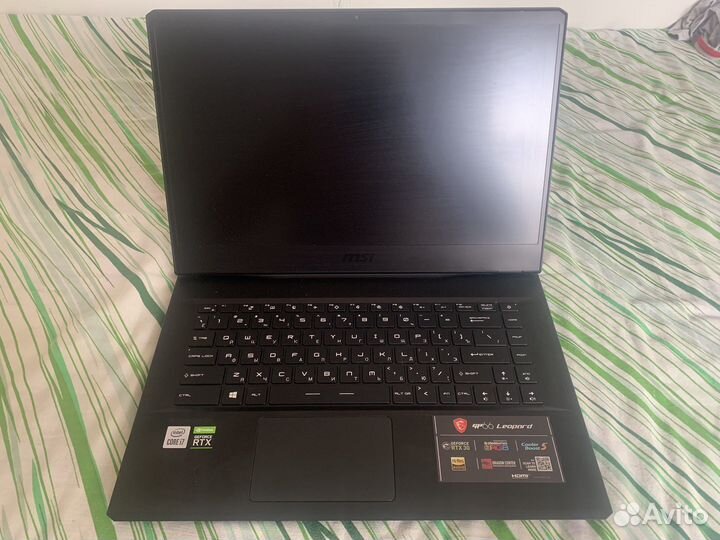 Мощный игровой ноутбук Msi GP66 leopard 3070