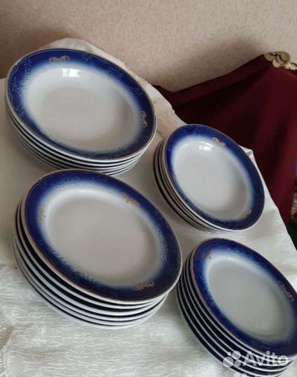 Тарелки времен СССР (Дулево)