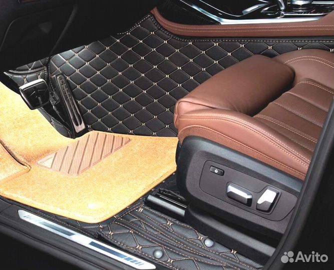 3D Коврики Hyundai Салон Багажник из Экокожи