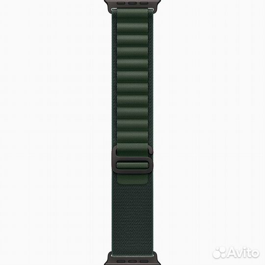 Смарт-часы Apple Watch Ultra 2 (2024), 49, Black Titanium, Alpine Loop, Dark Green (S)