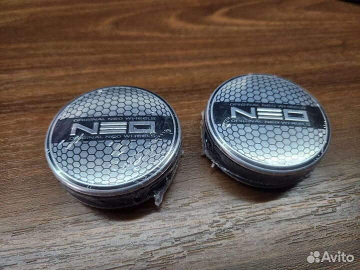 Колпачки на литые диски NEO диаметр - 6 см