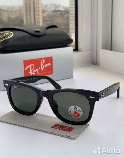 Очки ray ban wayfarer поляризационные