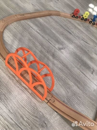 Деревянная железная дорога IKEA