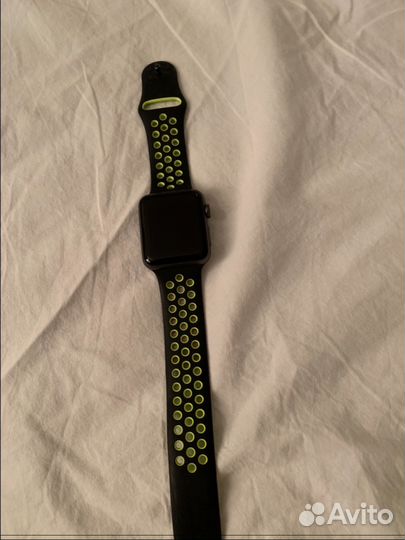 Часы Apple Watch series 2 Nike+ черный
