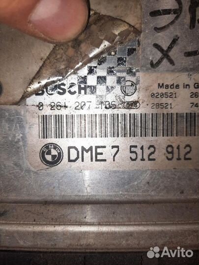 Блок управления двигателем BMW X5 1 (E53) 2000-200