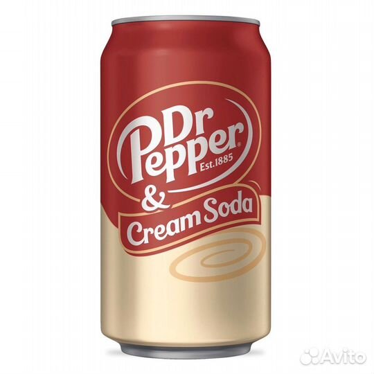 Газированный напиток Dr.Pepper Cream Soda 0,355