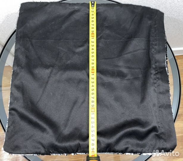 Наволочка декоративная с пайетками