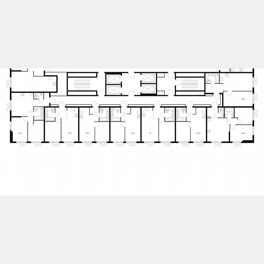 Квартира-студия, 20 м², 3/33 эт.