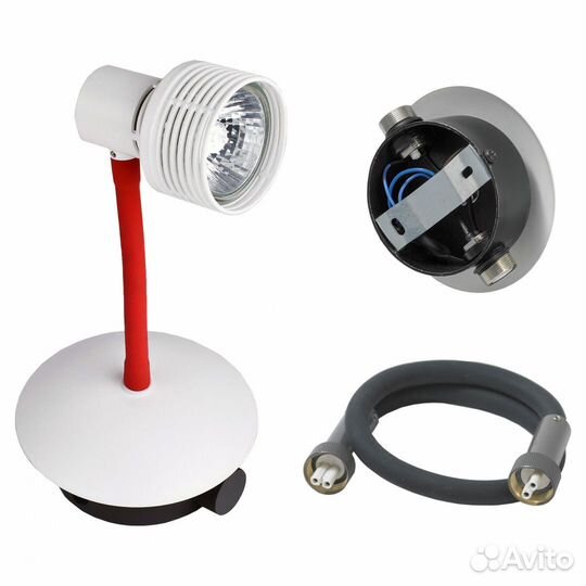 Спот Lussole Loft лофт 5 ламп