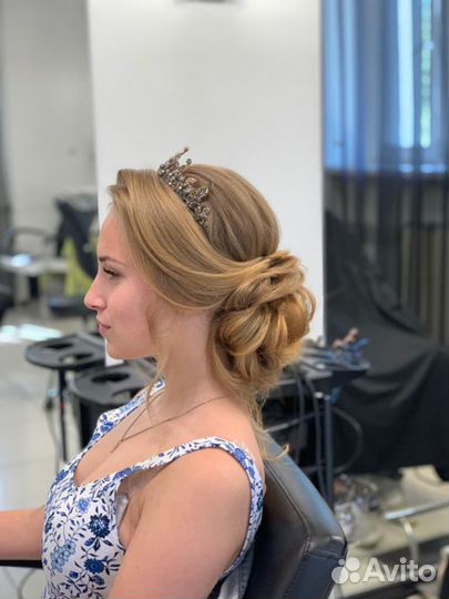 Прически на дому выезд