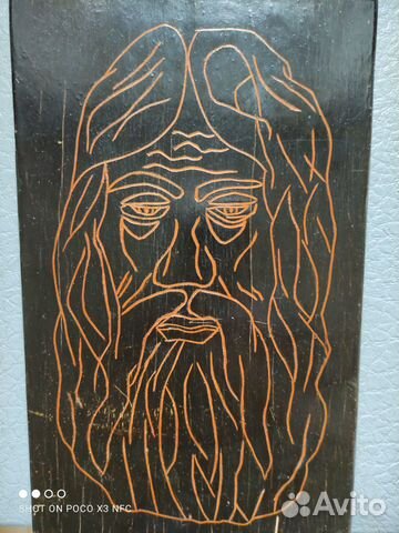 Интерьерная картина по дереву СССР