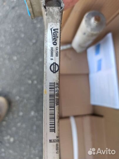 Радиатор кондиционера Ниссан Кашкай J10