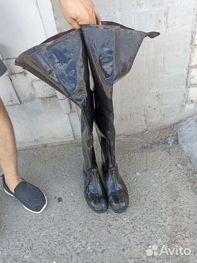 Сапоги резиновые мужские, для рыбалки