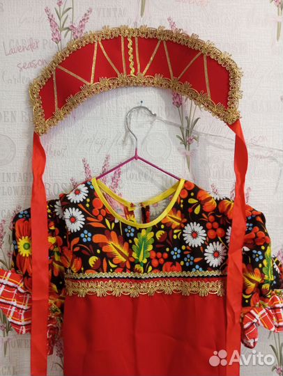 Русский народный костюм для девочки