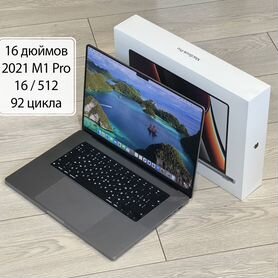 Apple MacBook Pro 16 (2021, M1 Pro) 16 / 512 / RU