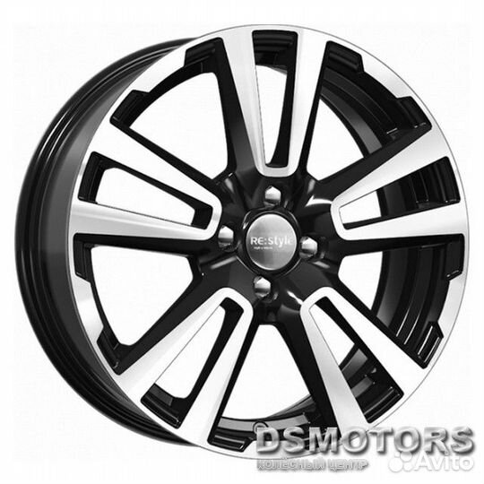 Диски кс874 6.5/17 4x100 ET43 d60.1 алмаз чёрный