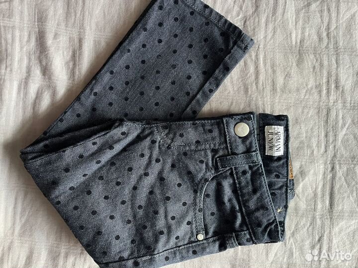 Джинсы armani junior
