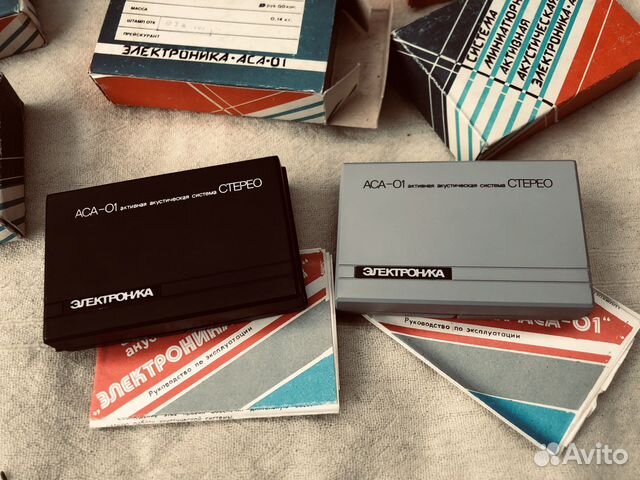 Колонки электроника аса 01 СССР редкие