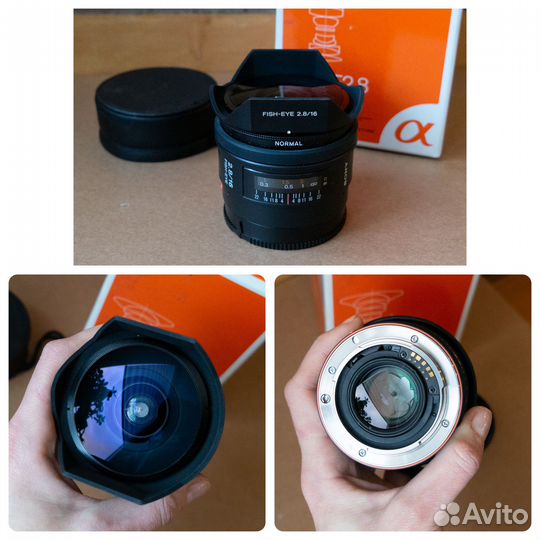 Объективы Sony A mount, переходник на E и видеосве