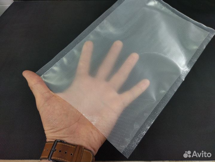 Вакуумные пакеты 20х30см с тиснением 100 штук