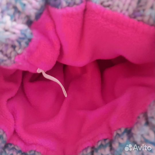 Шапка зимняя для девочки 50 52