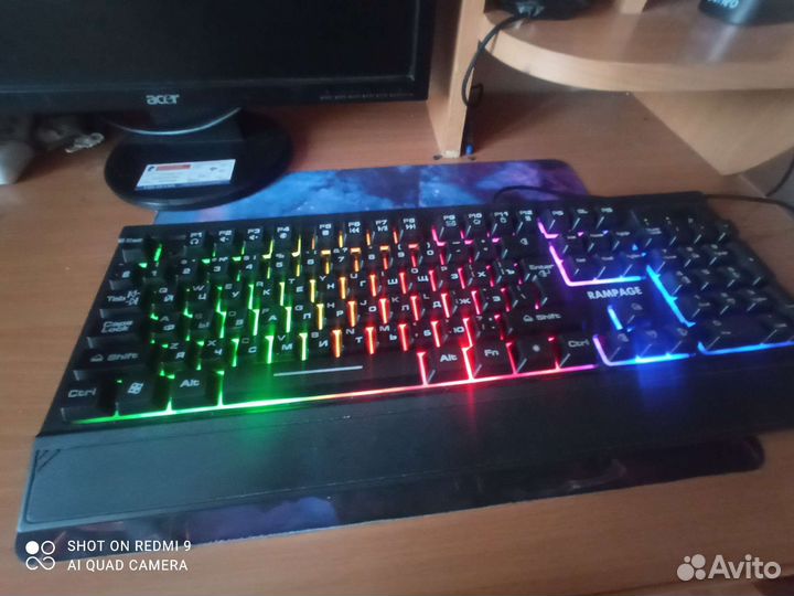 Игровая клавиатура с подсветкой