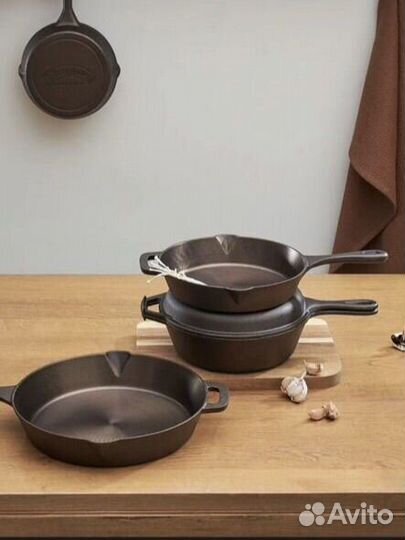 Чугунная сковорода