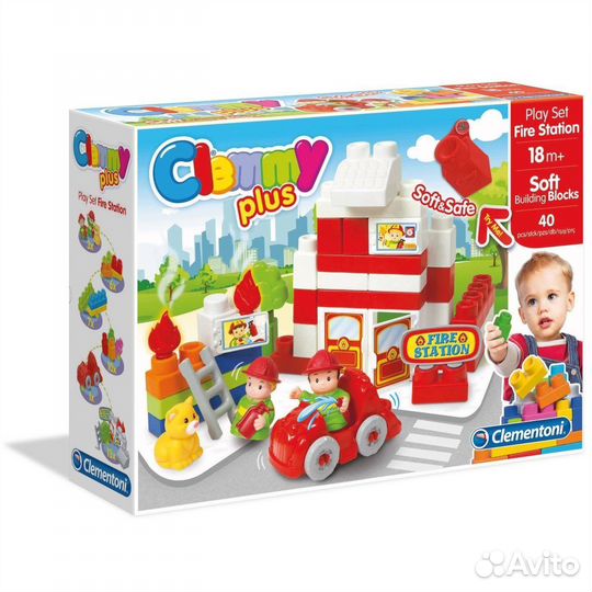 Конструктор Clemmy Plus Clementoni