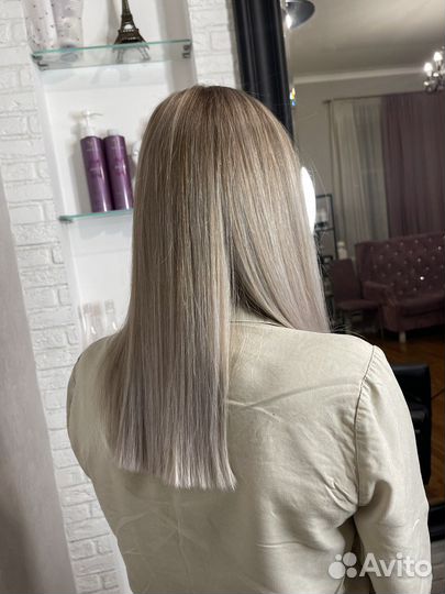 Сложное окрашивание волос air тач колорист