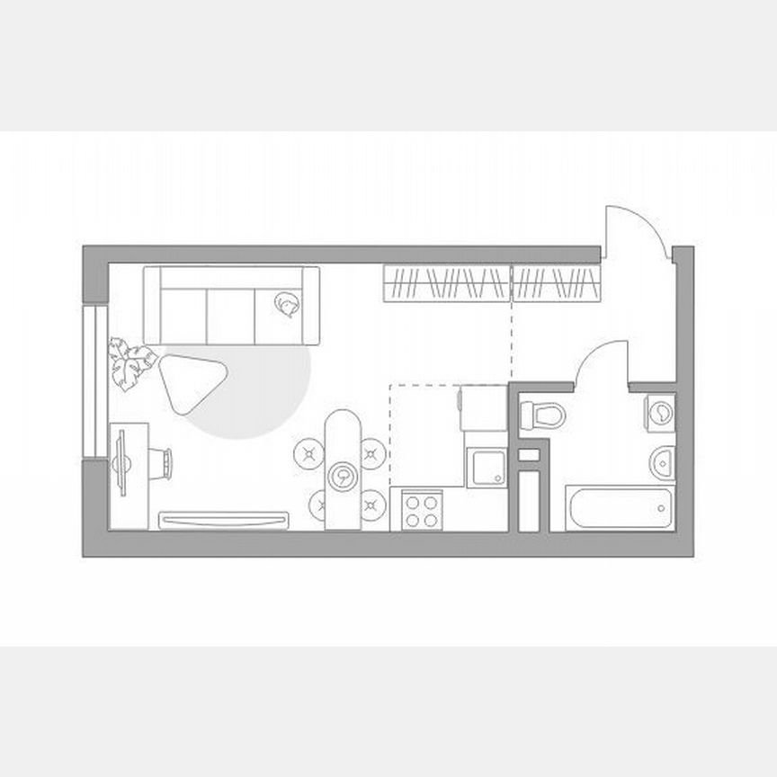 Квартира-студия, 32,3 м², 28/32 эт.