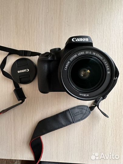 Зеркальный фотоаппарат canon eos 4000d kit