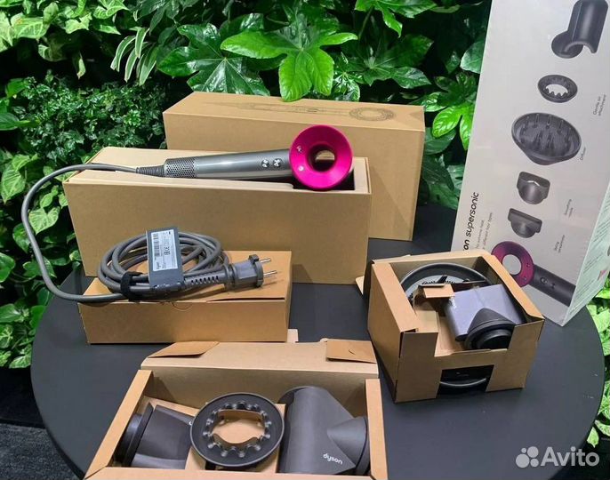 Фен dyson supersonic+ комплект расчесок в подарок