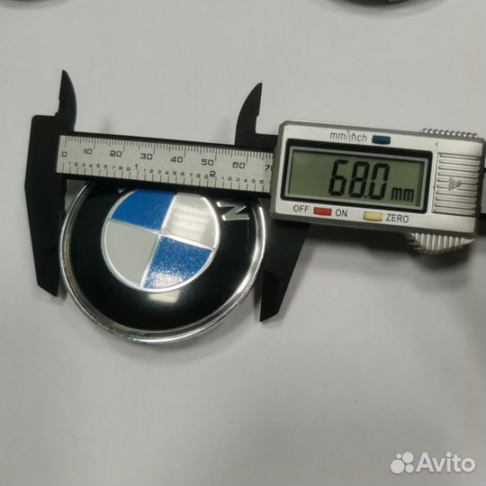 4шт BMW колпаки 68/64мм для реплики