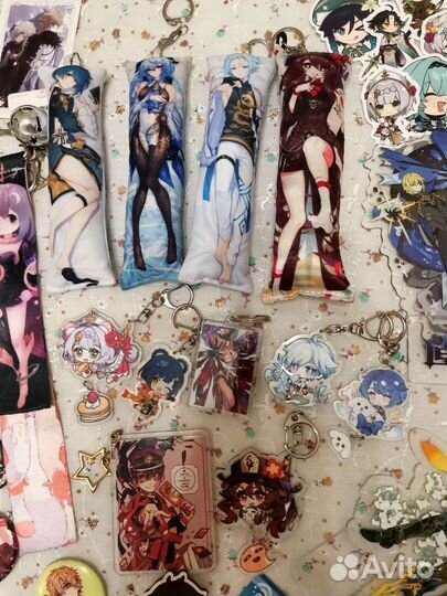 Мерч по Genshin impact