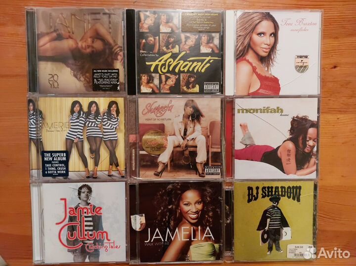 Компакт диски cd фирменные