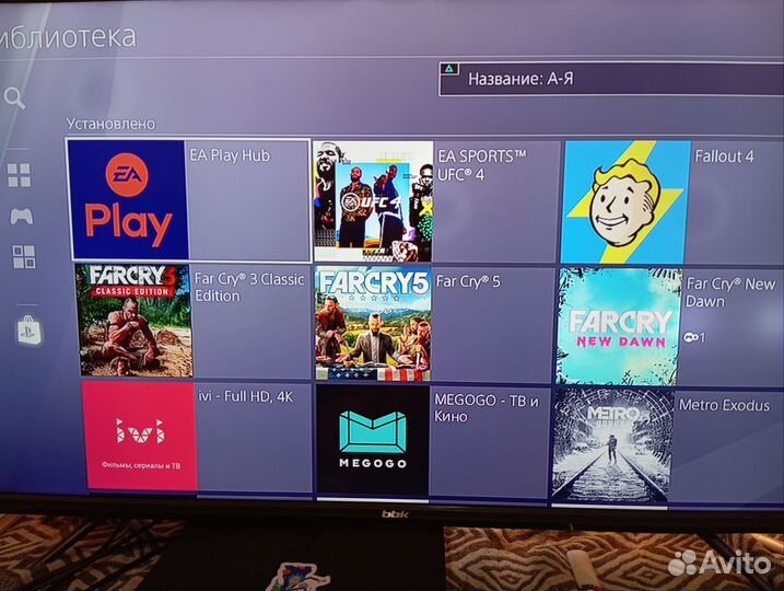 Игровая приставка ps4 slim с играми и 2 джостика