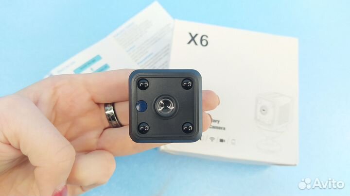 Камера видеонаблюдения wifi/вайфай/вай-фай X6 мини