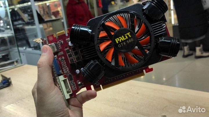 Видеокарта Palit GeForce GTX 560 810Mhz PCI-E 2.0