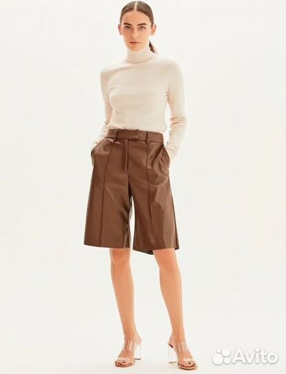 Шорты новые цвет шоколадный р-р 44/170