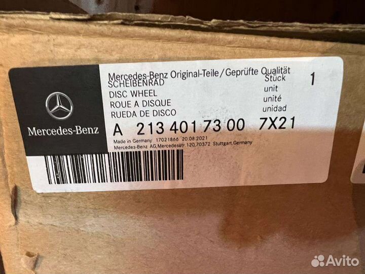 Диск R19 Mercedes W213 A2134017300