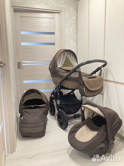 Коляска 3 в 1 BeBe-mobile Toscana