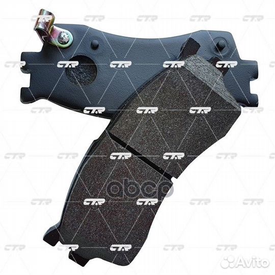 Колодки тормозные перед KIA RIO 00-05 GK0515 CTR