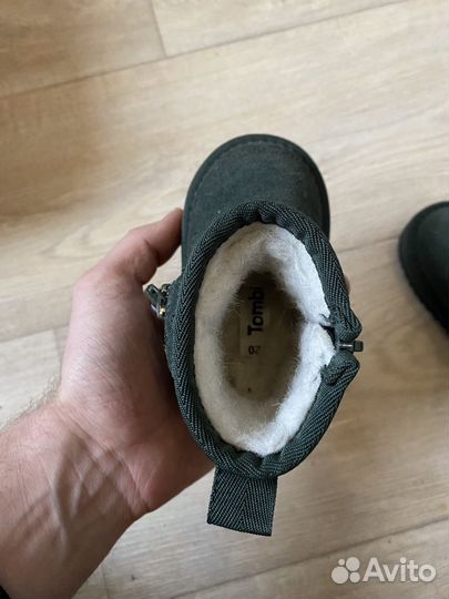 Зимние сопожки детские 20 размер