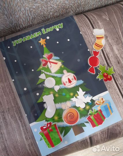 Развивающие игры на липучках