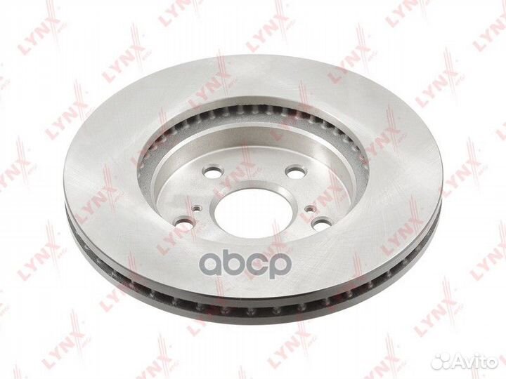 Диск тормозной (296x28) перед Toyota Camry