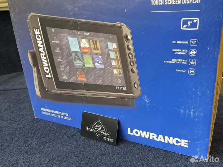 Lowrance Elite FS 9 Русский Active Imaging 3-in-1