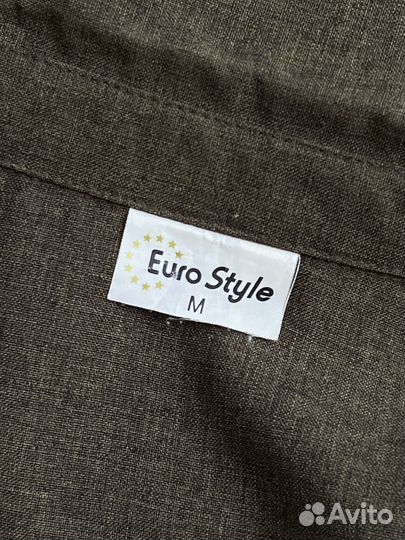 Рубашка с вышивкой лесной сюжет винтаж