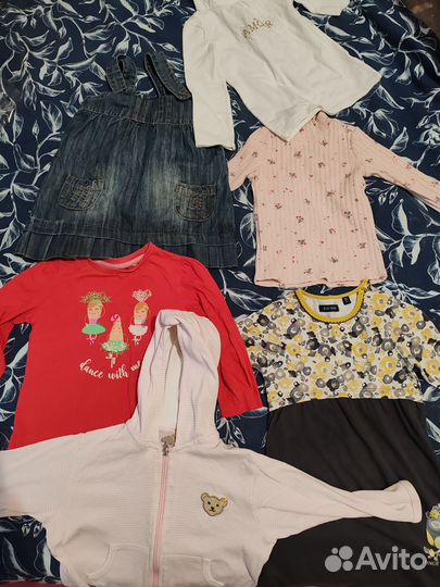 Детские вещи пакетом на девочку 92 98