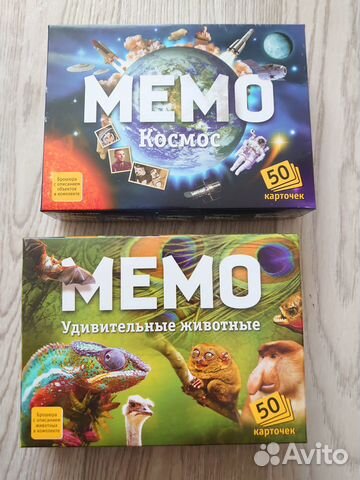 Настольная игра мемо