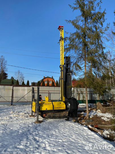 Забивные железобетонные сваи, фундамент под ключ